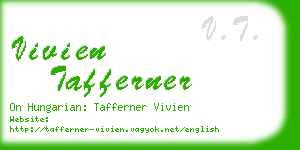 vivien tafferner business card